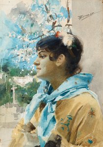 İspanya ve profil I by Anders Leonard Zorn